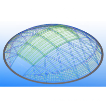 LF Space Space Frame en acier Truss Préfab Sport Hall Sport Hall